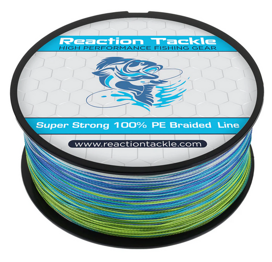 Reaction Tackle 4 Strand Braided Fishing Line - Mahi