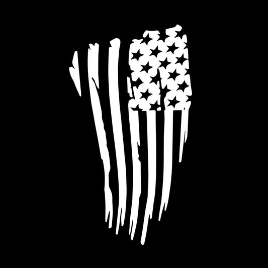 Tattered Flag Sticker