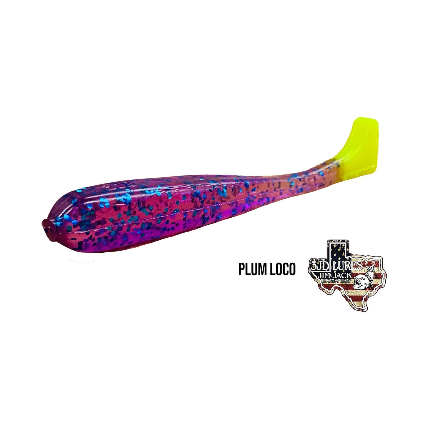 3JD Lures - Plum Loco