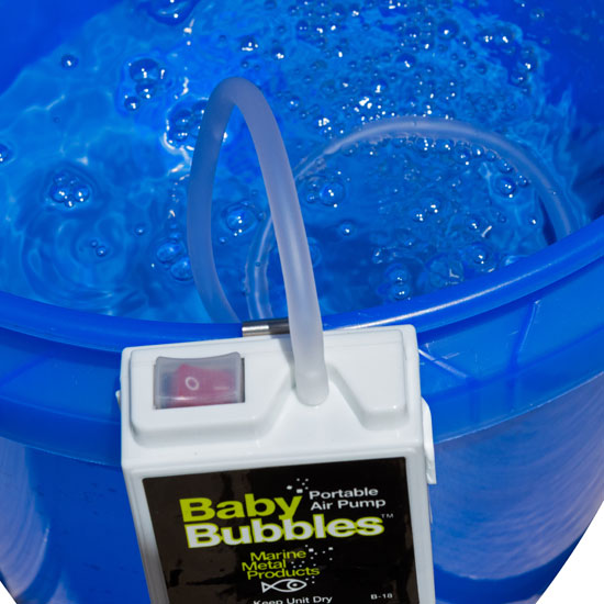 Marine Metal Baby Bubbles Air Pump