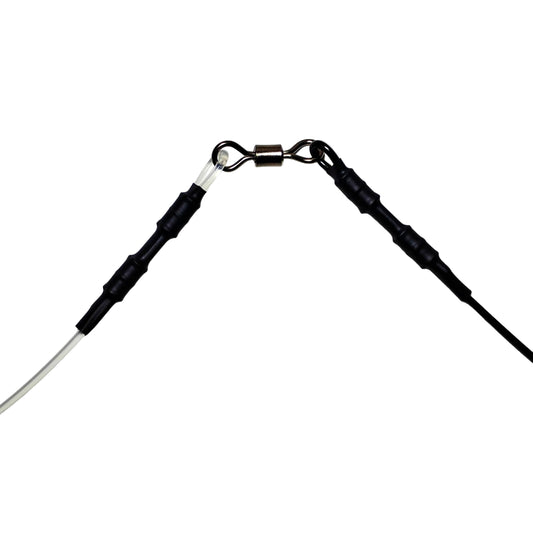 300 lb Class 10ft Cable and Mono Combo Shark Leader