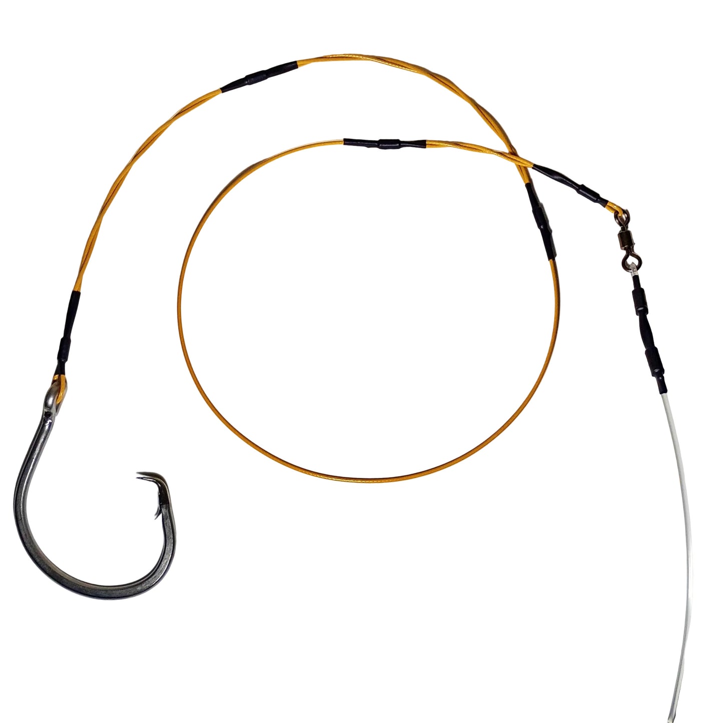 1000 lb Class 25ft Cable and Mono Combo Shark Leader