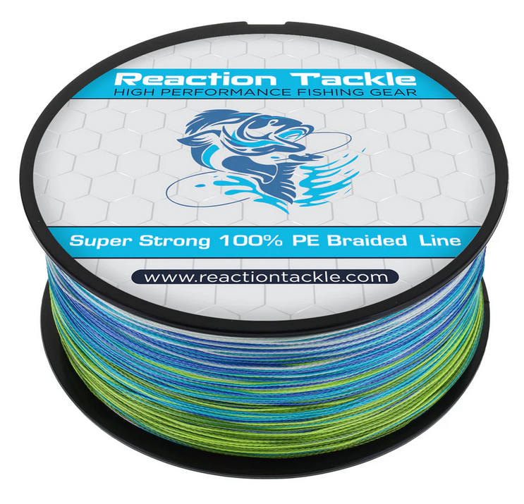 Reaction Tackle 4 Strand Braided Fishing Line