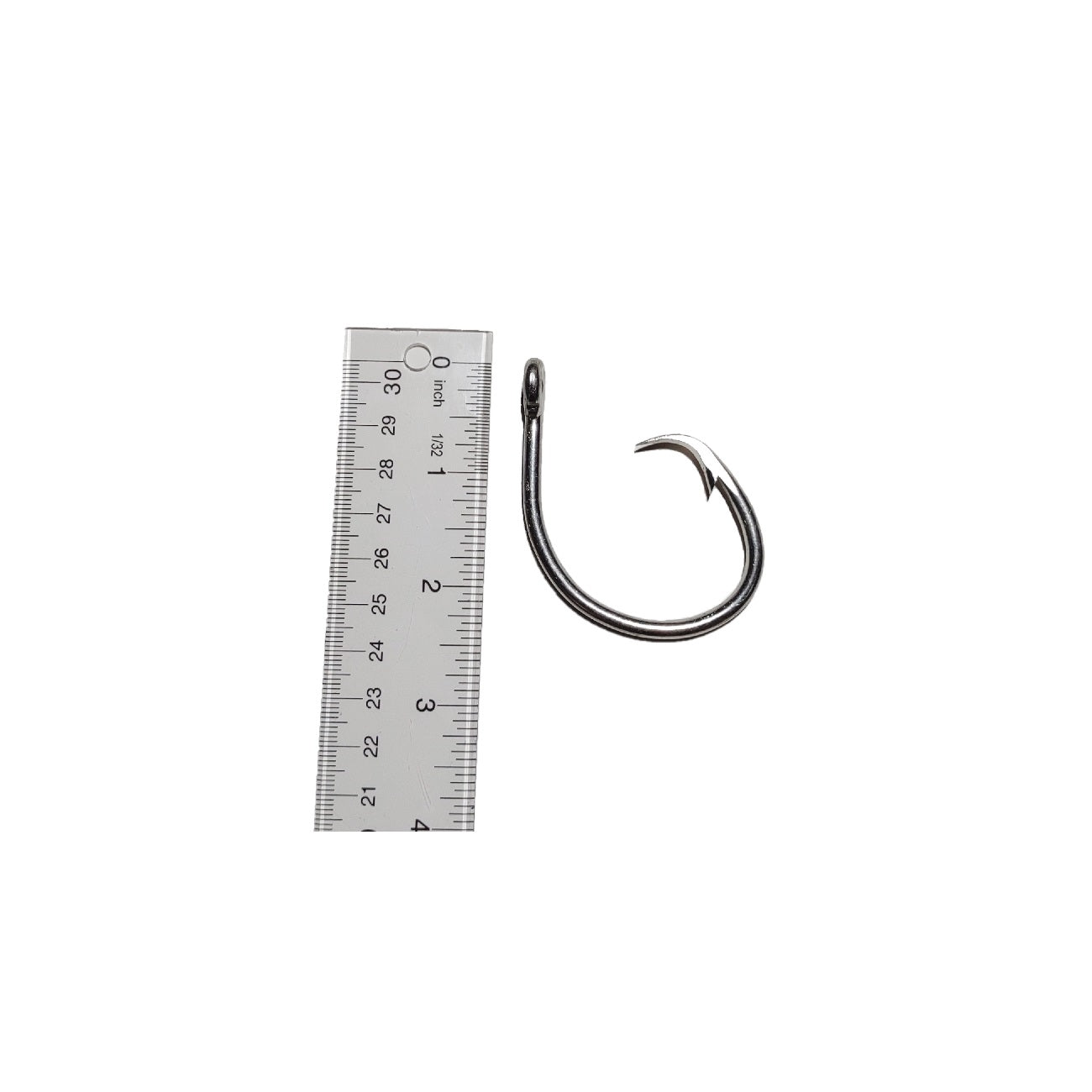 Mustad Circle Hook 39944BN - Size 1 - 50 Pack - Inline Point Bent In