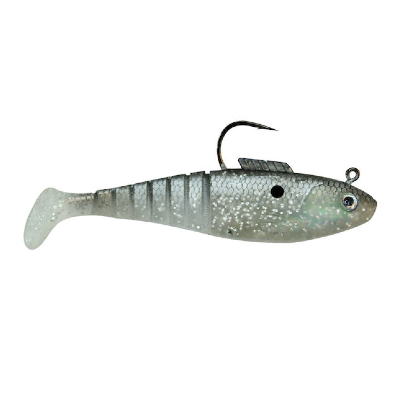 Vudu Shad Silver Mullet 4 inch 3/8 oz (3pk)