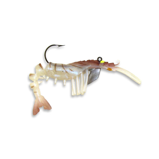 Vudu Shrimp Natural 4 inch 1/4 oz (2pk)