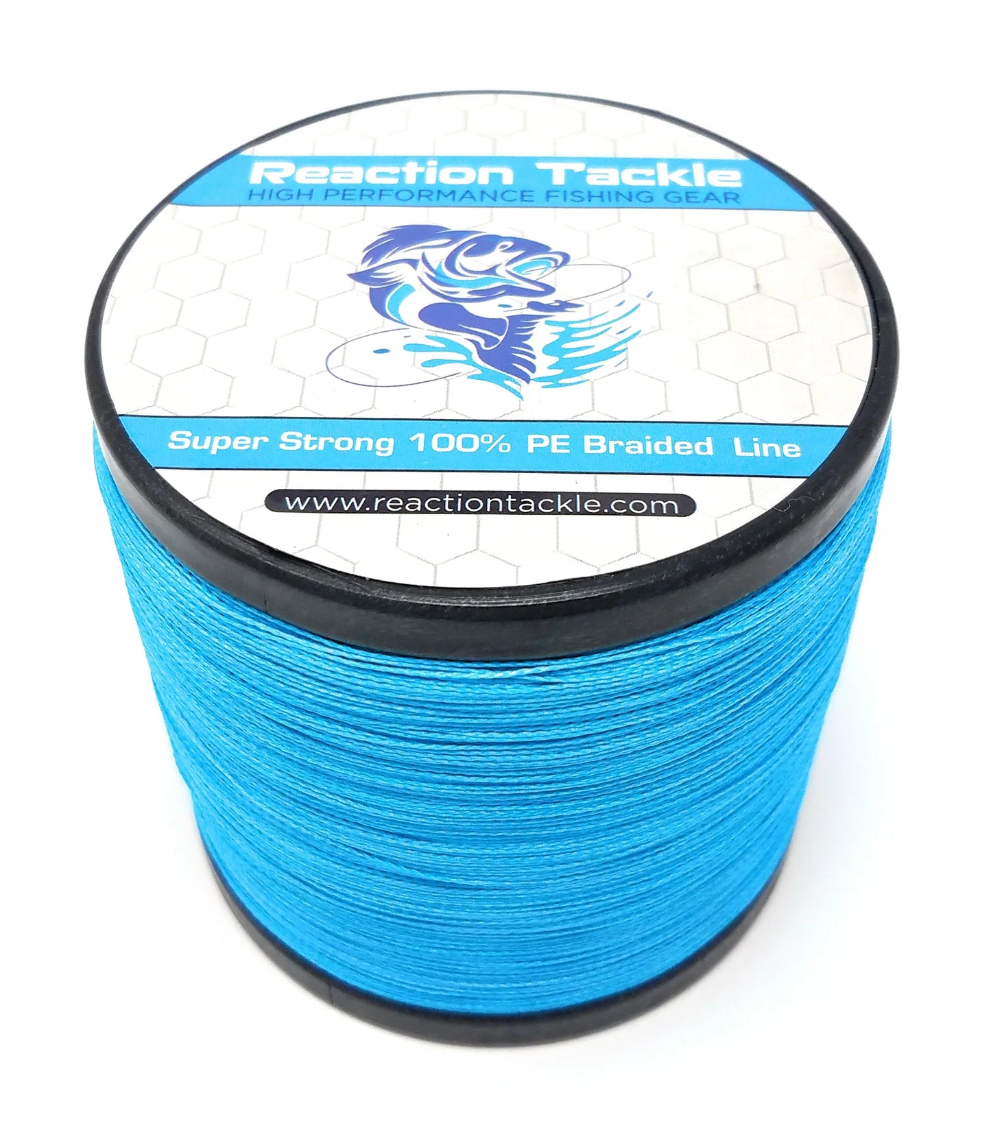 Reaction Tackle 4 Strand Braided Fishing Line - Sea Blue